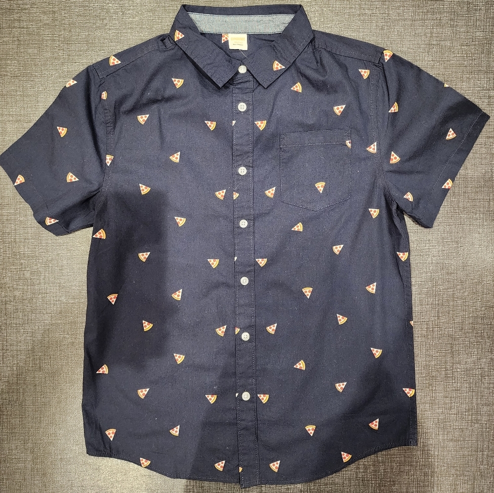 Gymboree Boys Botton Dress Shirt Size XL NWOT